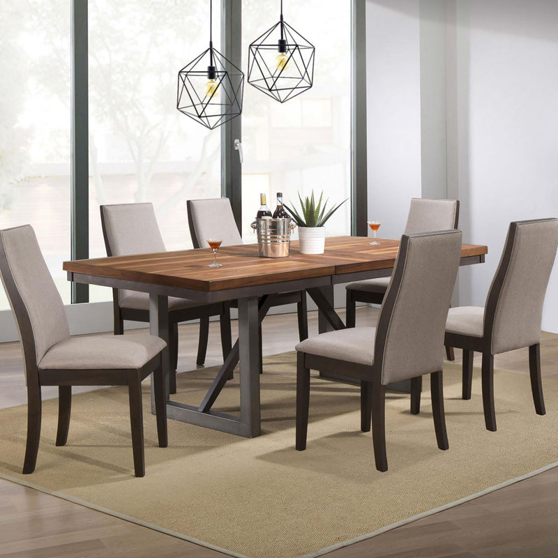Subtle Curved Silhouette Dining Chair (Set of 2)