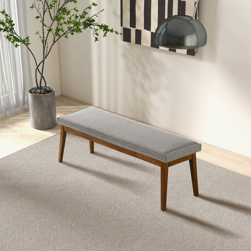 Warren - Bench - Brown / Light Gray