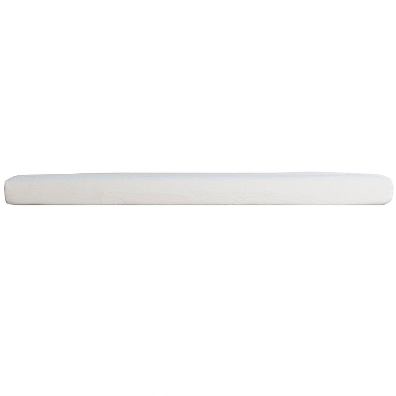 6" Firm Gel Memory Foam Mattress With Cooling Technology - White - Full