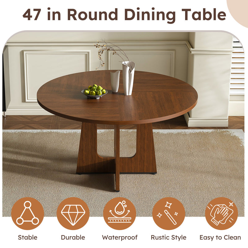 Round Dining Table For 4