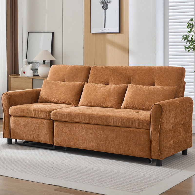 3 Seater Sofa Bed And Reversible Recliner