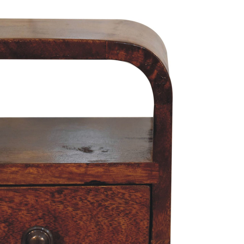Mini Open Bedside Nightstand