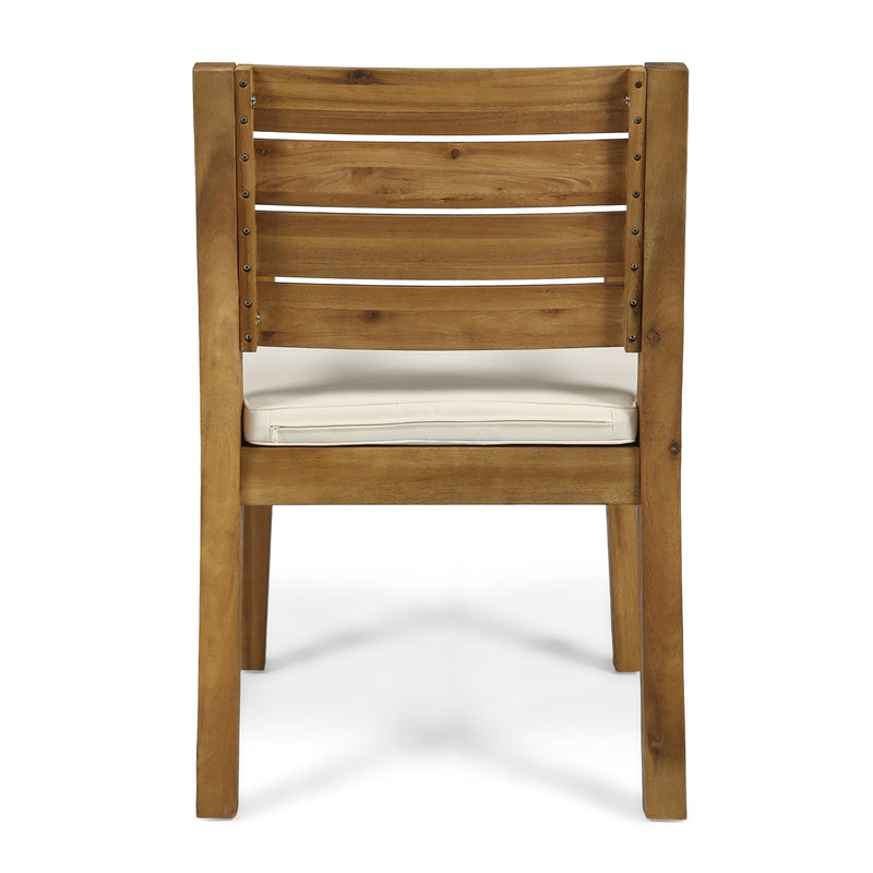 Outdoor Elegant Design Dining Chair (Set of 2)