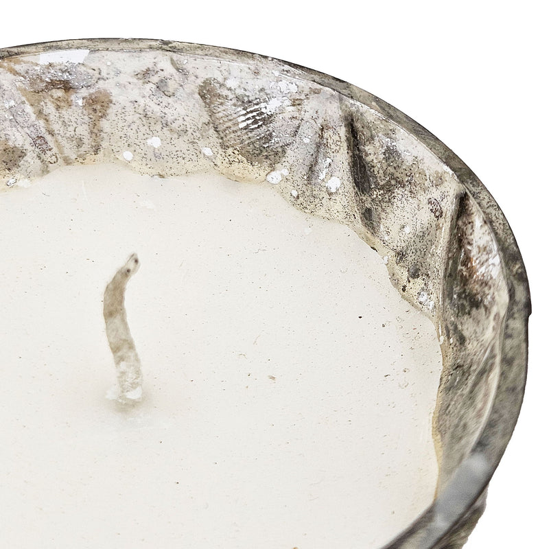 Scented Soy Wax Candle (Set of 4) - Silver