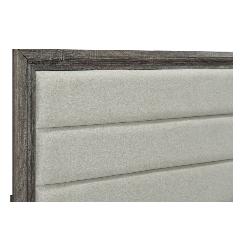 Funston - Panel Bed With Upholstered Headboard