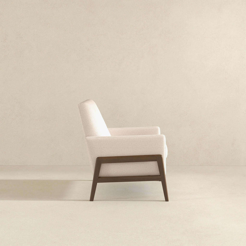 Cole - Solid Wood Lounge Chair