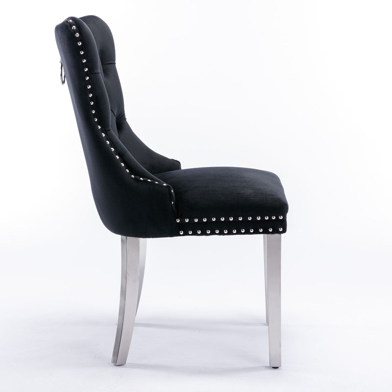 Nikki - Contemporary Upholstered Dining Chair (Set of 2)