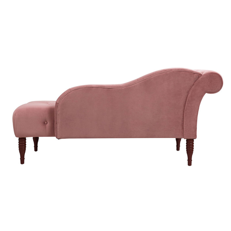 Samuel - Tufted Roll Arm Chaise Lounge
