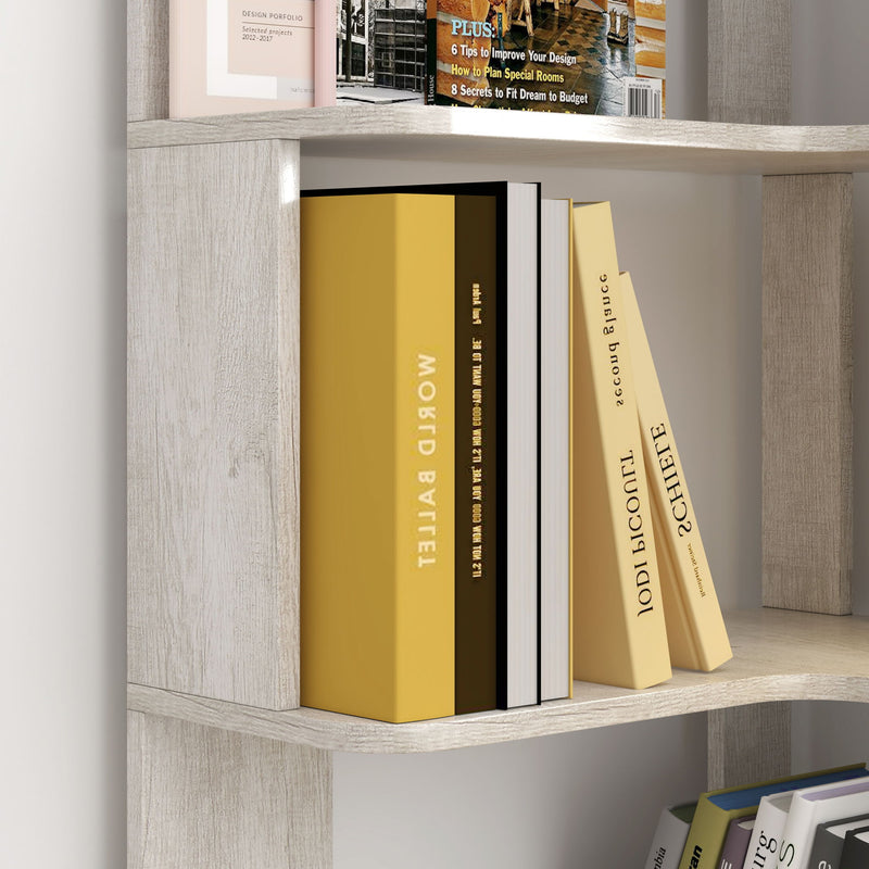 L-Shaped Corner Bookshelf