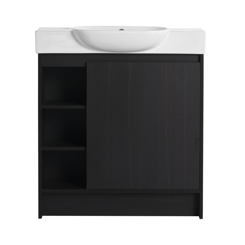 Freestanding Bathroom Vanity With Sink, Soft Close Door