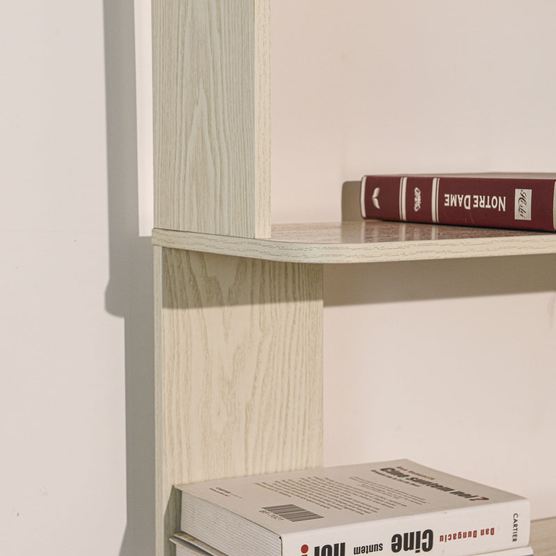 L-Shaped Corner Bookshelf