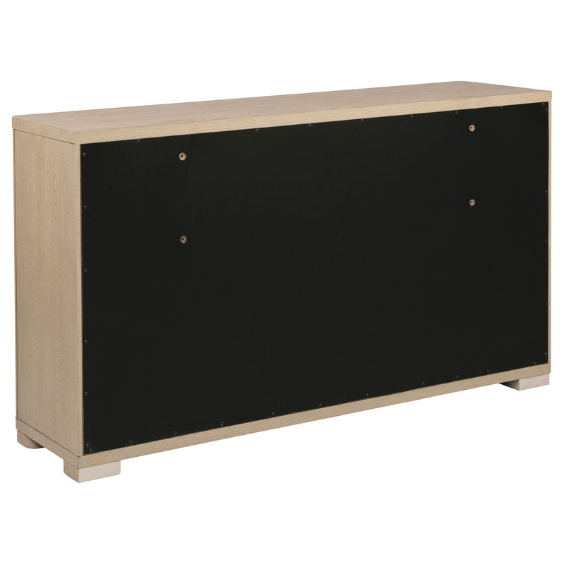 Mirador - 6 Drawer Bedroom Dresser - Natural