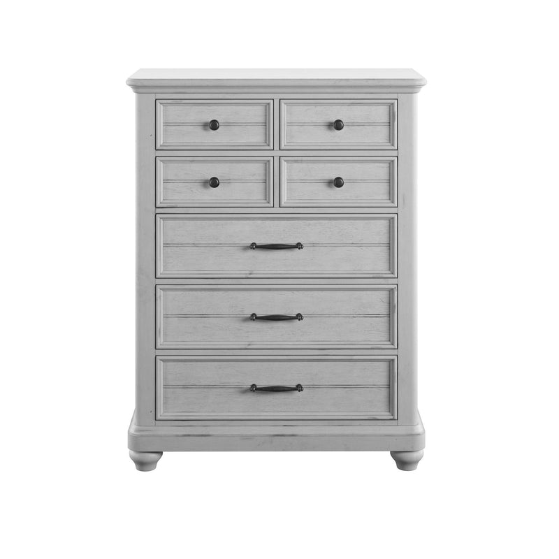 7 Drawer Chest - Gray