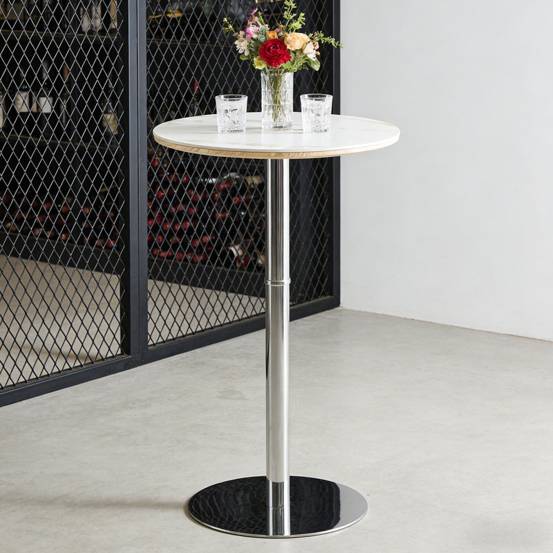 Contemporary Circular Bar Table