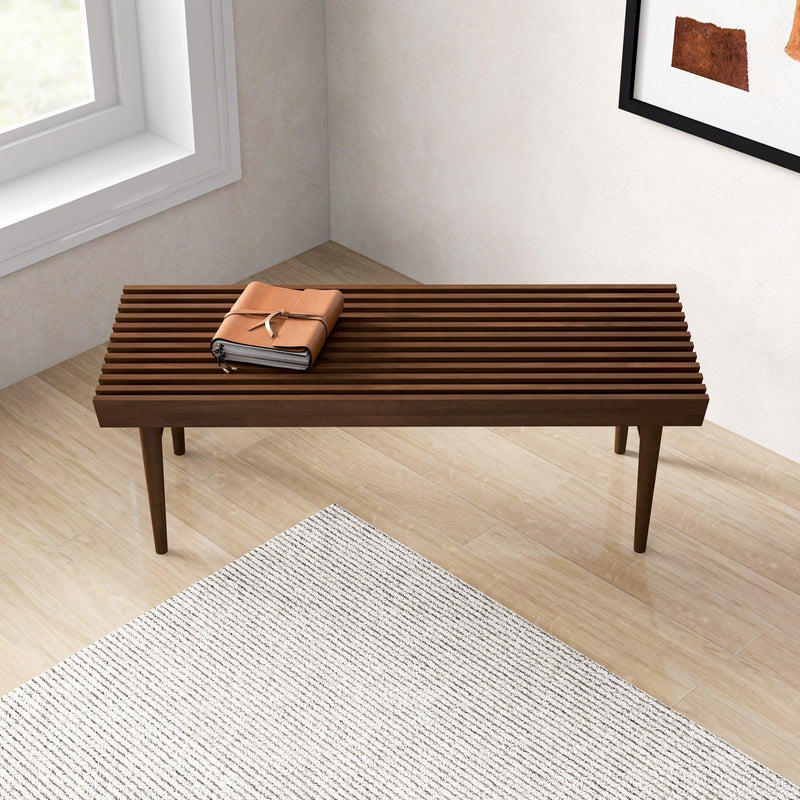 Mia - Bench - Dark Brown