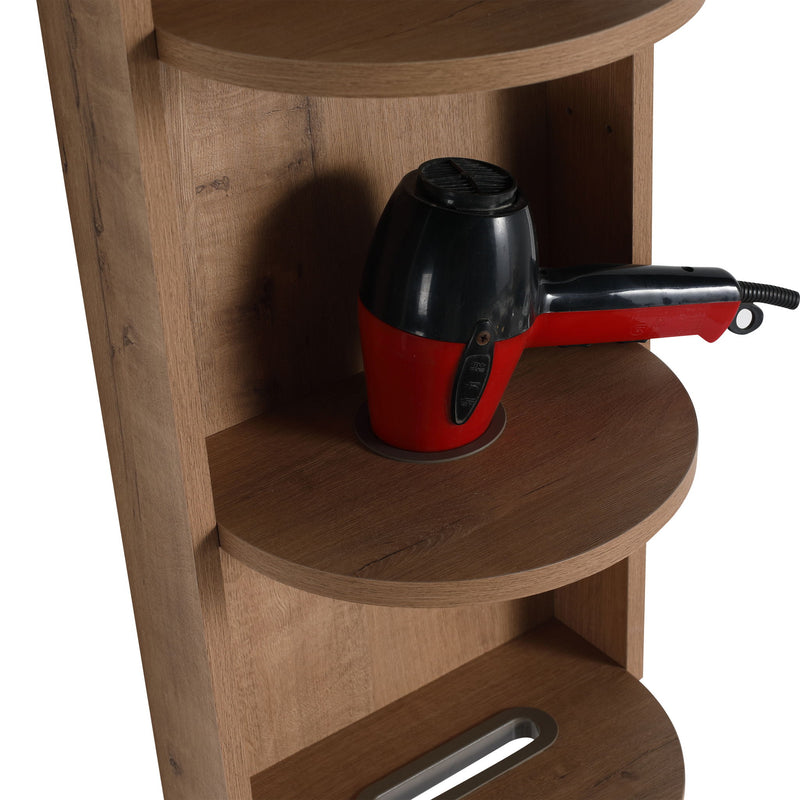 Bathroom Wall Mounted Storage Rack With Float Mounting Design