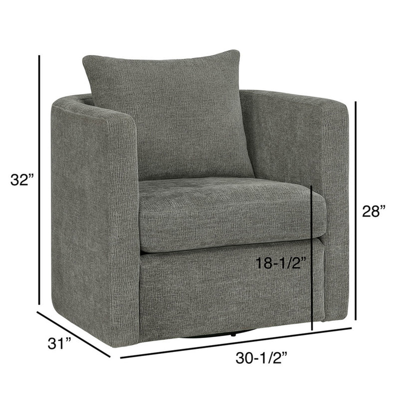 Sutton - Swivel Barrel Chair