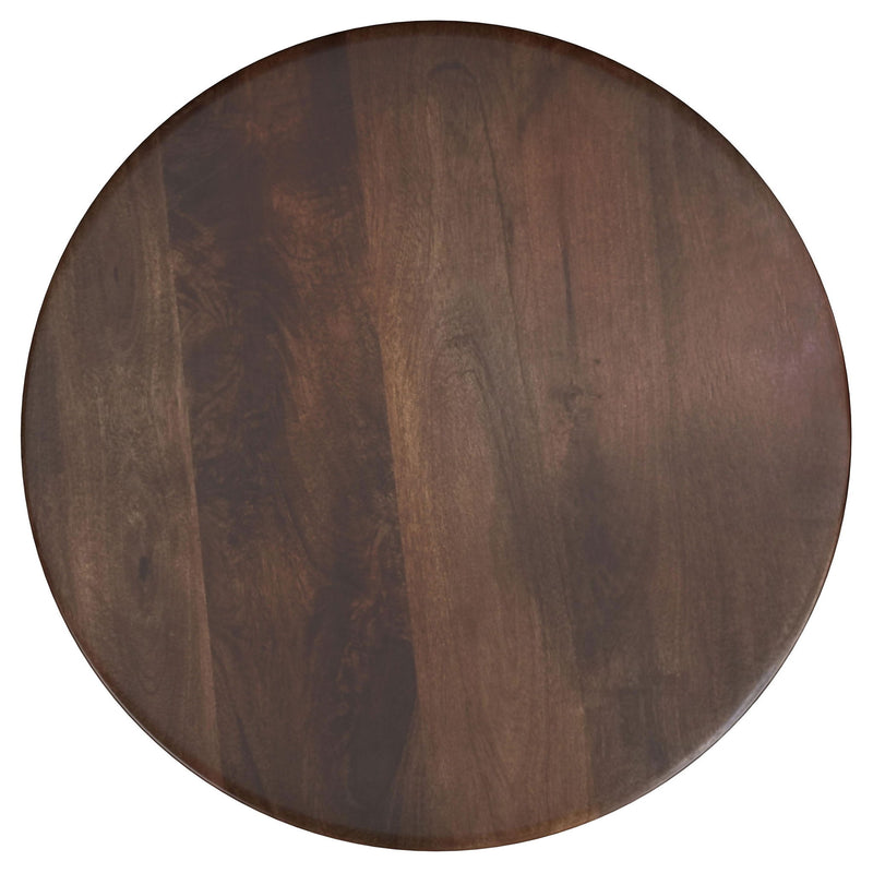 Columbo - 3 Piece Coffee And End Table Set With Round Tops - Brown