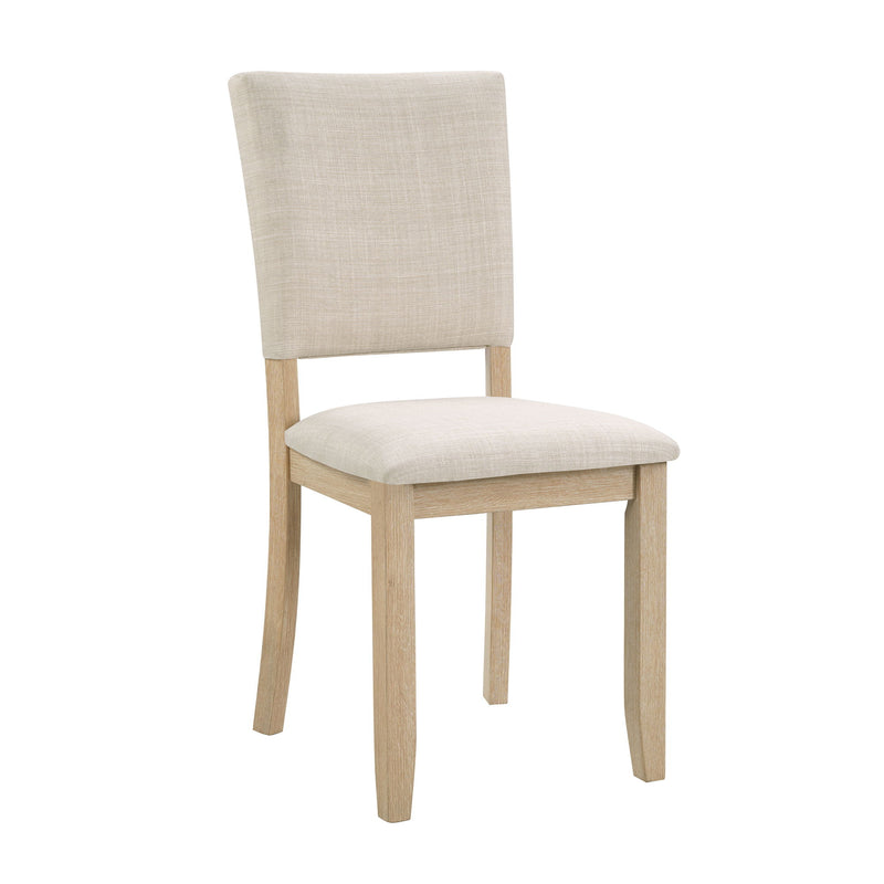 Round Dining Set With 4 Upholstered Dining Chairs