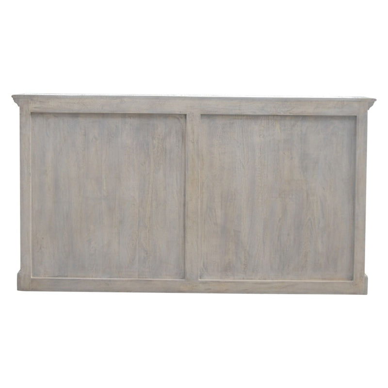 Glazed Sideboard - Natural / White