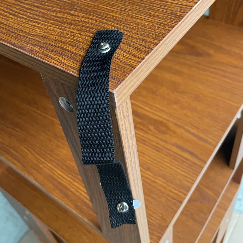 L-Shaped Corner Bookshelf