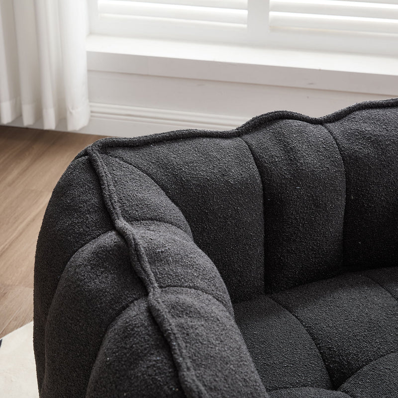 Soft Bean Bag Chair With High Resilient Foam
