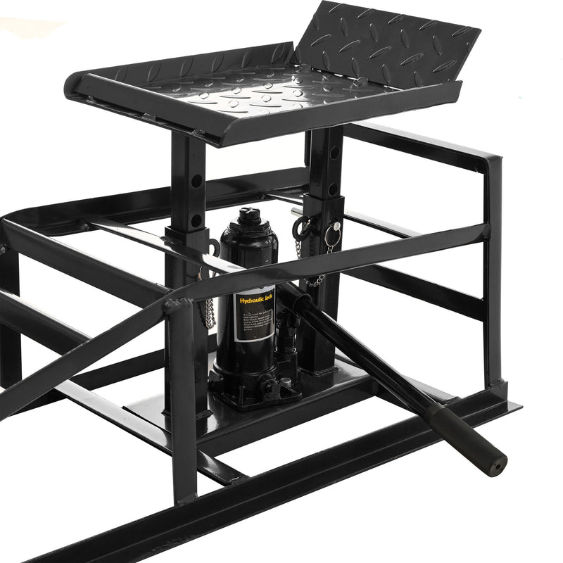 Suxidi - 5 Ton Auto Car Truck Service Ramps Lifts, Hydraulic Automotive Lift