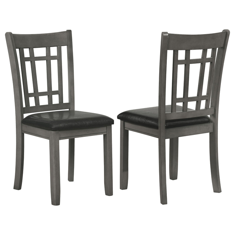 Lattice Back Side Chairs (Set of 2)