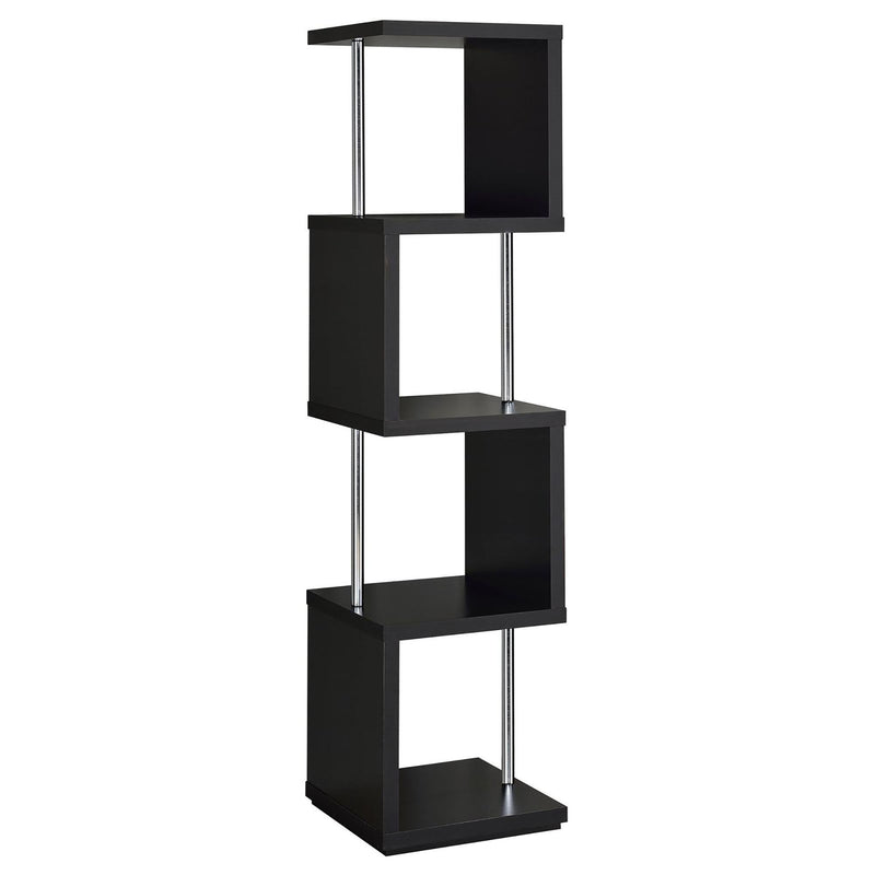 4 Tier Bookcase With Accents