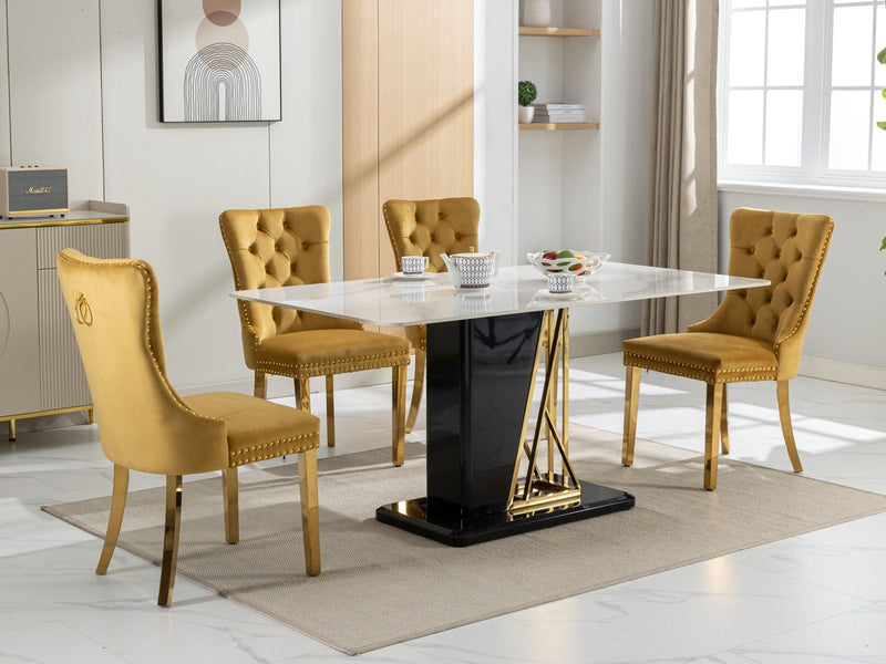 Nikki - Modern, High-End Tufted Dining Chair (Set of 2)