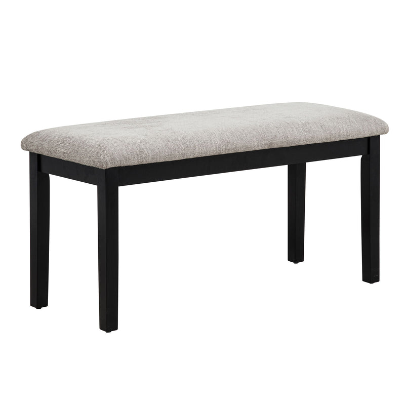 6 Piece Dining Table Set With Bench And Chairs