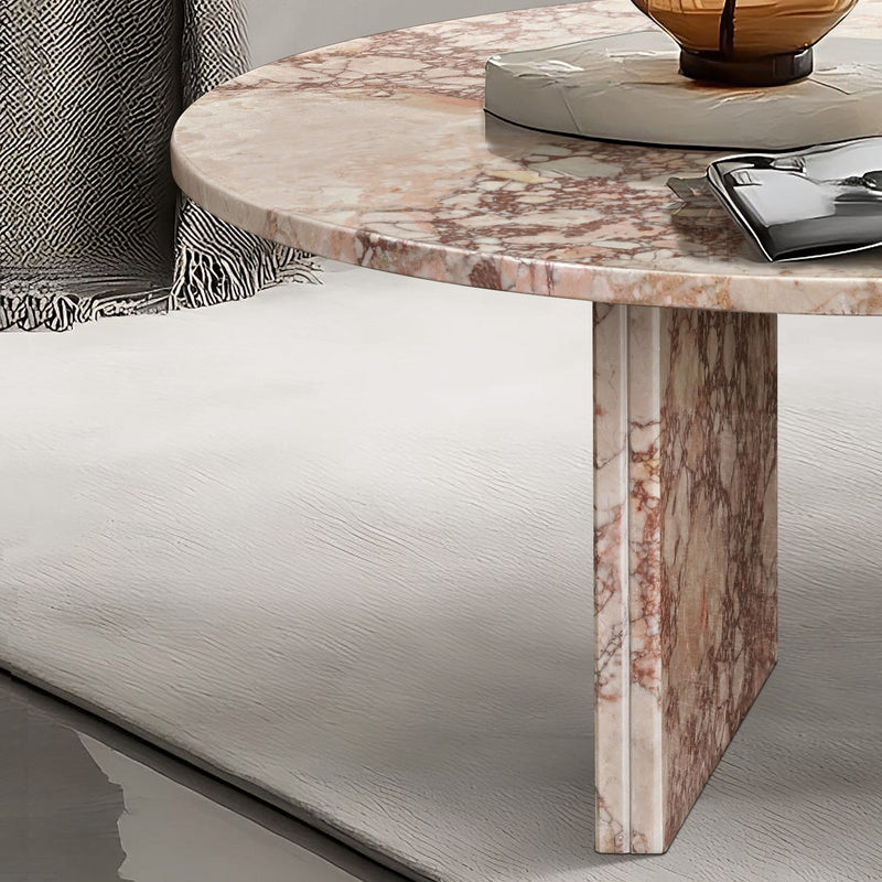 Luxury Coffee Table With Unique Veining, Unique Stone Design