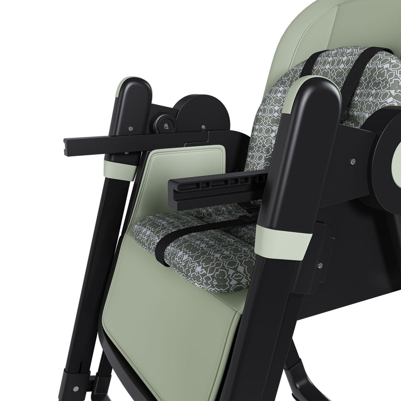 Convertible Baby High Chair To Rocker With 5 Point Harness