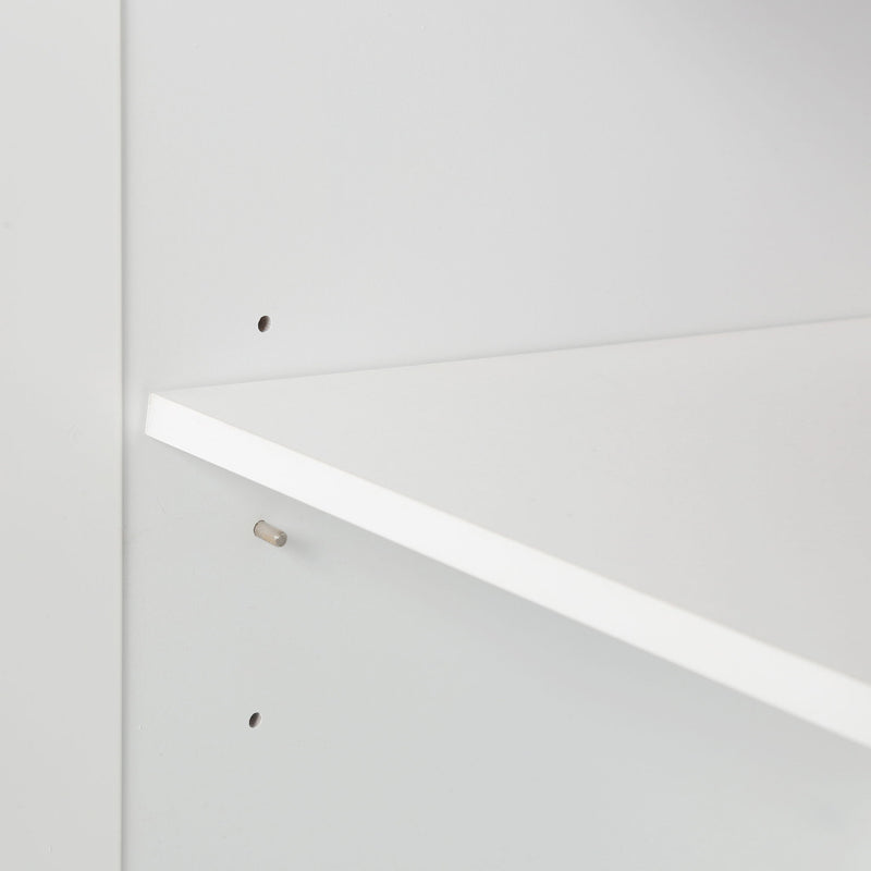 Bathroom Vanity With 2 Doors, 2 Drawers, Adjustable Shelf, Hidden Slides & Soft Close Hinges