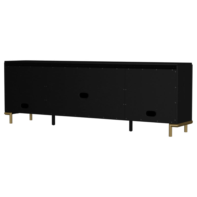 Benson - 2 Door TV Stand With Dual Drawers