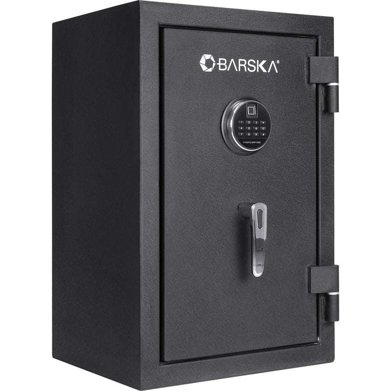 2.02 Cubic Ft Biometric Keypad Fire Resistant Safe - Black