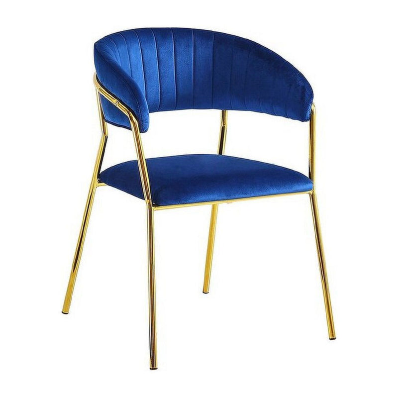 Accent Armchair For Home (Set of 2) - Blue