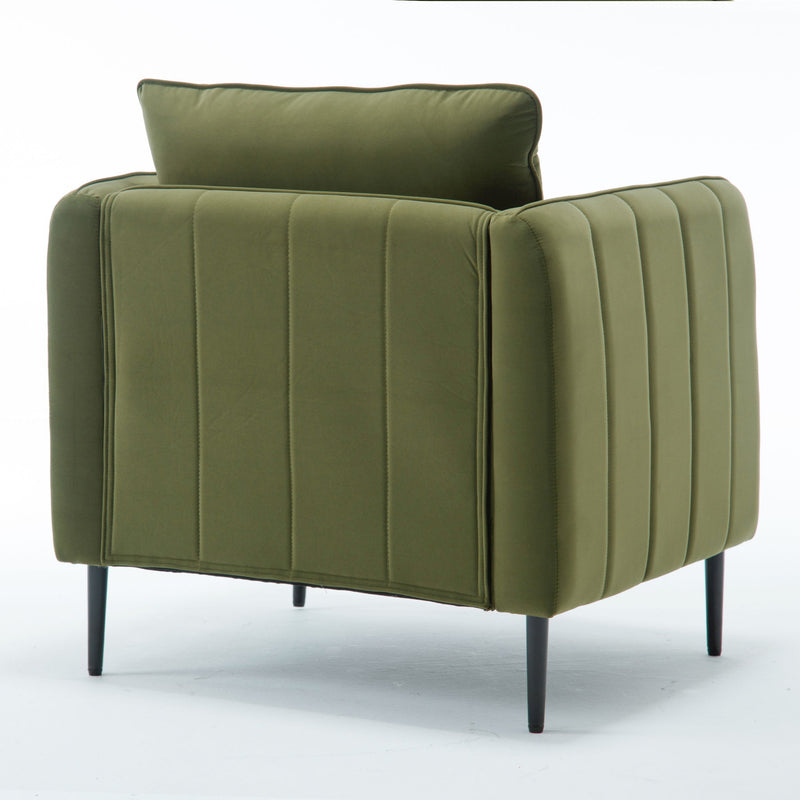 Accent Chair With Pillow For Living Room