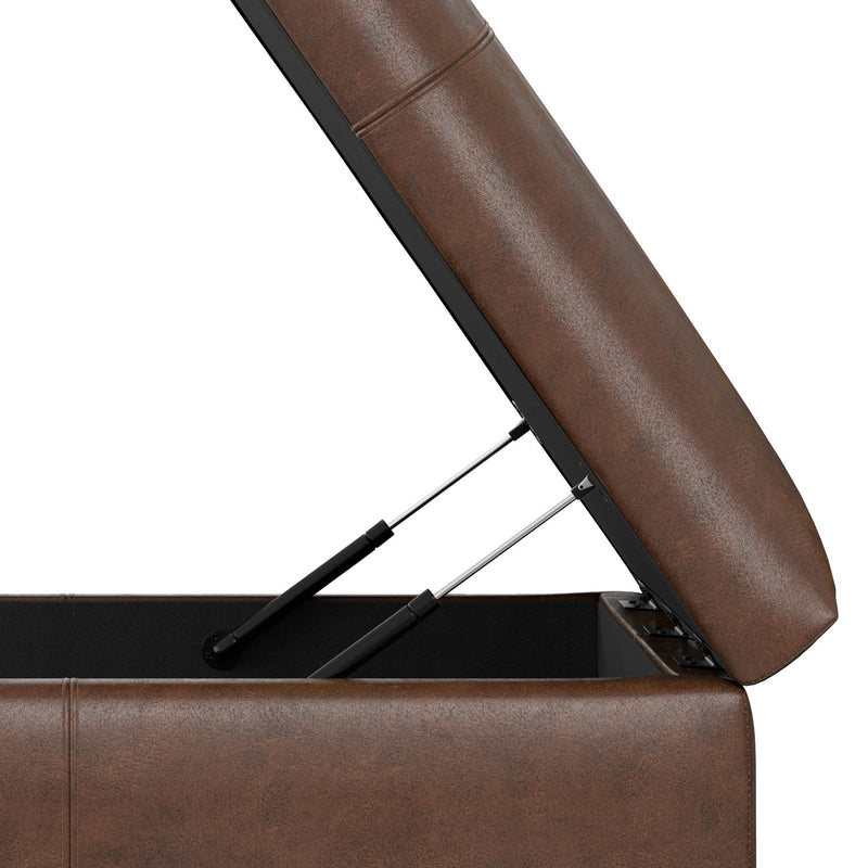 Gabbie - Coffee Table Upholstered Storage Ottoman