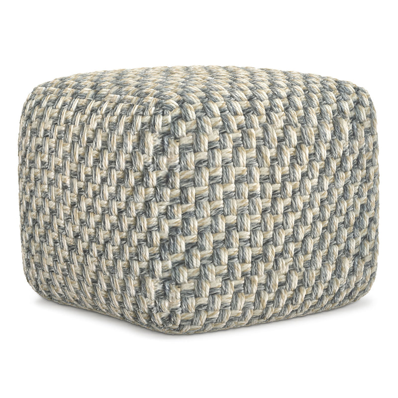 Beatrix - Square Pouf - Multi