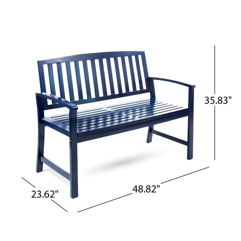 Farmhouse Style Loja Bench Indoor / Outdoor