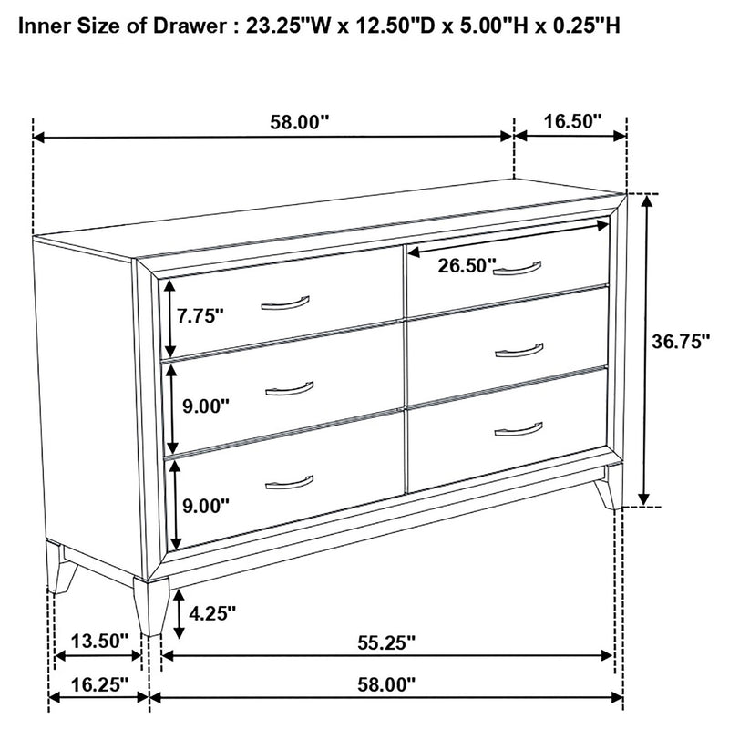 Copper - Bedroom Set