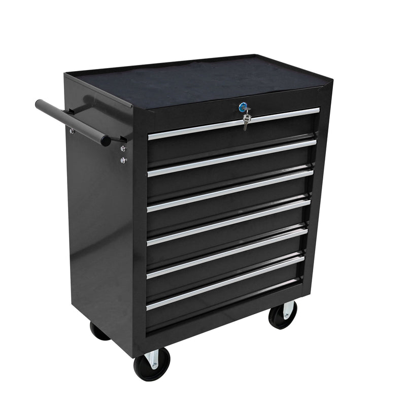Multifunctional Tool Cart With Wheels And Drawers