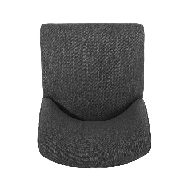 Modern Dining Chair With Durable Fabric Upholstery And Sturdy Wooden Frame (Set of 2)