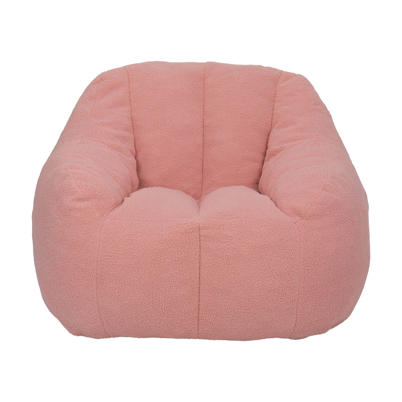 Comfy Bean Bag Chair With Memory Foam Filler, Tufted Soft
