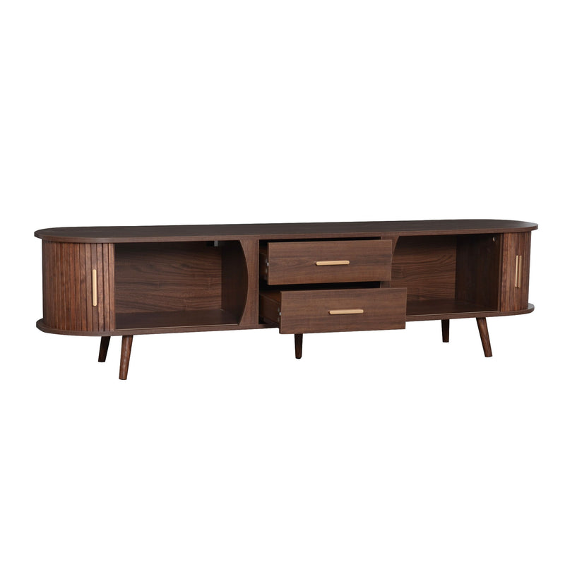 TV Stand, Entertainment Center With Storage