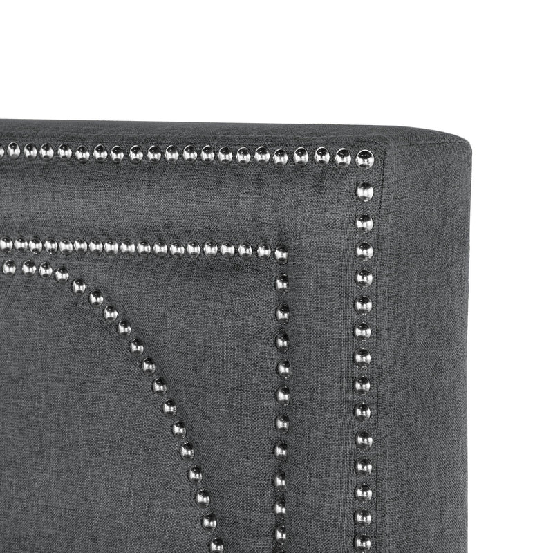 Maille - Panel Bed With Scalloped Headboard
