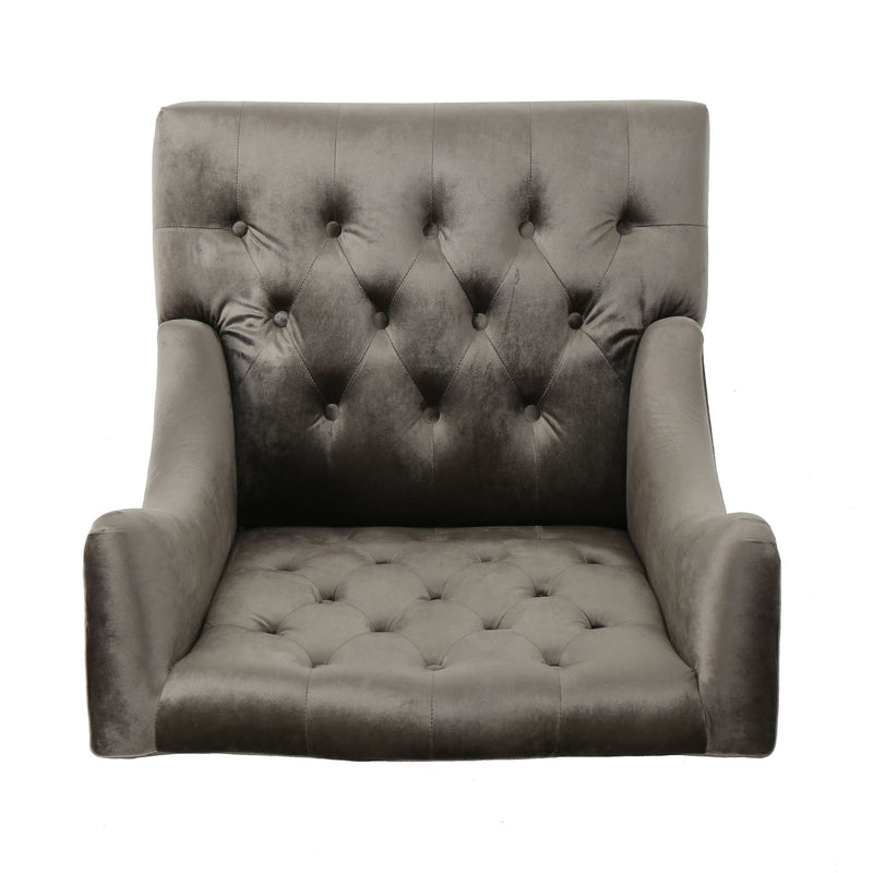 Toddman - Hi - Back Club Chair With Elegant Design