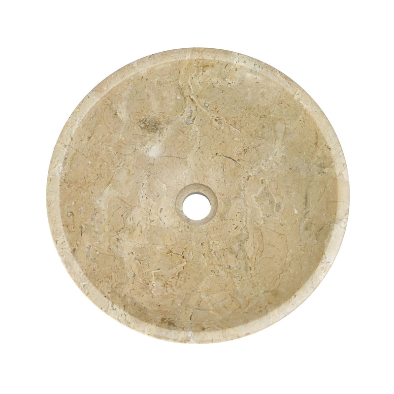 Bathroom Vessel Sink, Circular Design