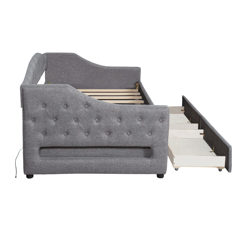 Daybed With LED Belt
